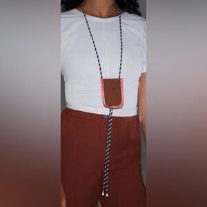 Lululemon | Hold On Lanyard | O/S | Dark Terracotta Earth / Guava Pink | NWT